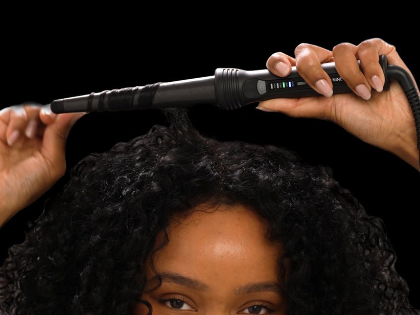 How To Use The Texture Wand on Curly Hair