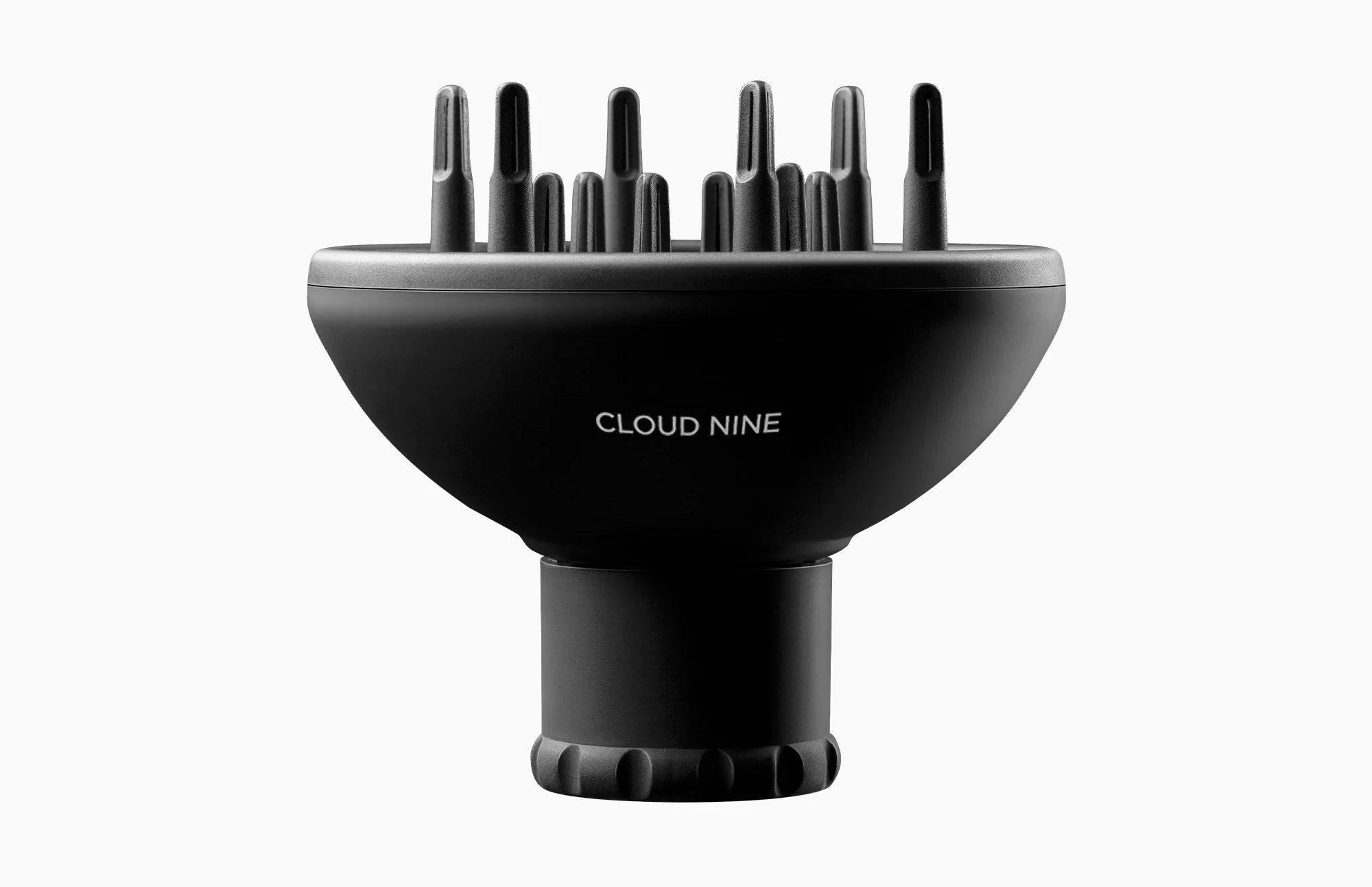 Black diffuser attachment for The Airshot, featuring CLOUD NINE branding.