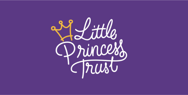 The Little Princess Trust logo on a purple background.