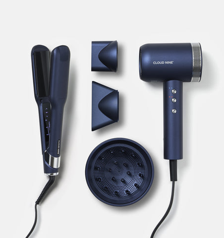 The Contouring Wide Iron & The Airshot Pro Styling Set
