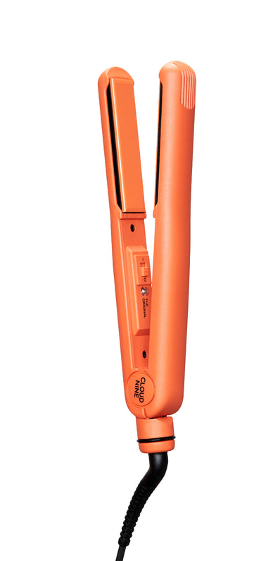 Vertical full product image of the Motel Sunset Mandarin Retro Iron.