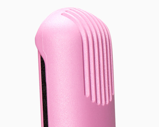Close up of the floating plates on the Poodle Skirt Pink Retro Iron.