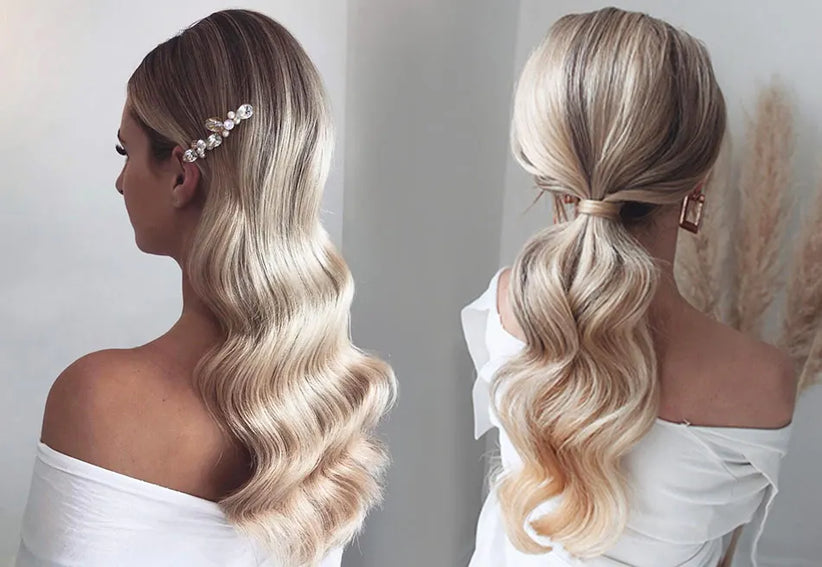 Simple Bridal Hair
