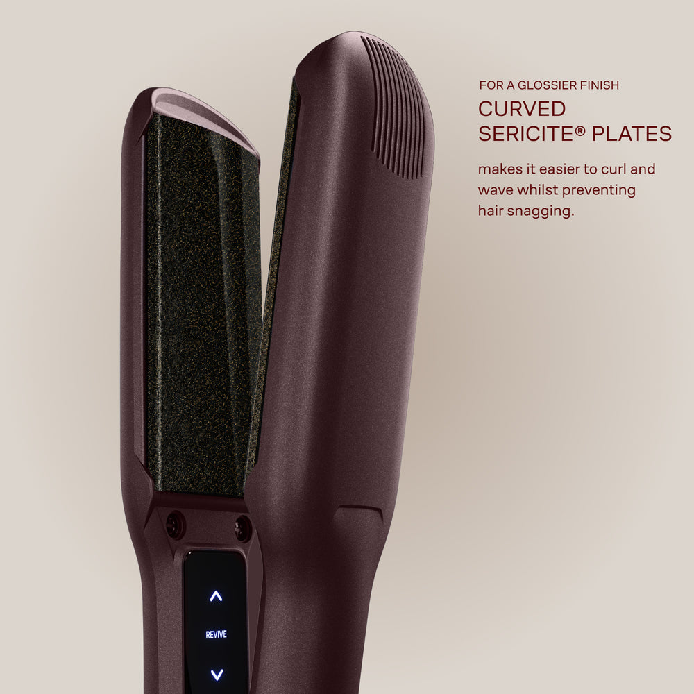 The Dark Burgundy Contouring Wide Iron