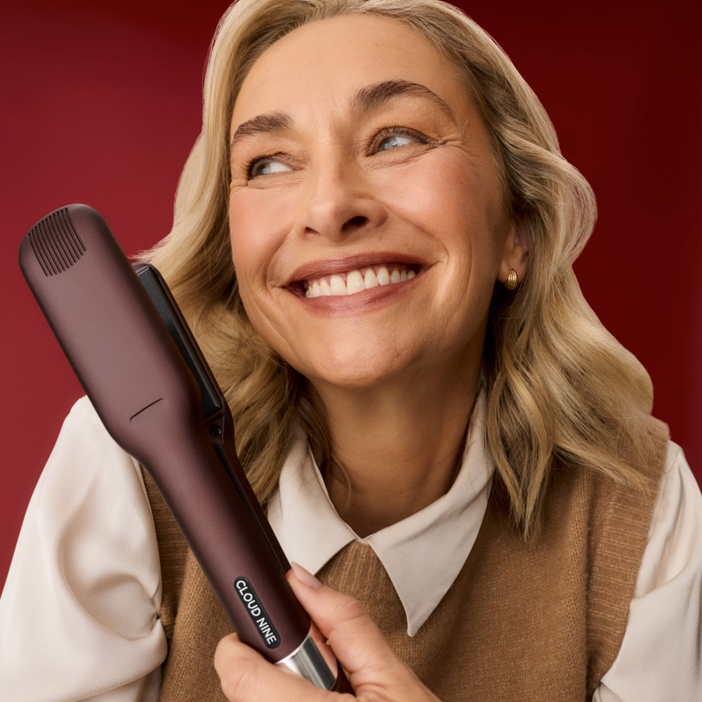 The Dark Burgundy Wide Iron
