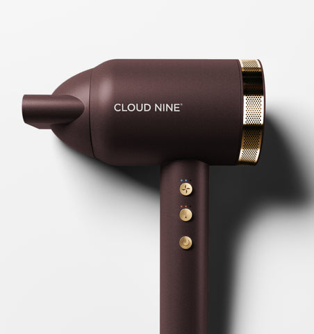 The Dark Burgundy Airshot Pro with Volumizers