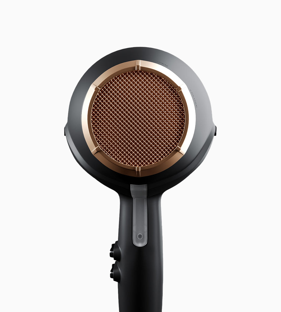 Close up of the rose gold filter on The Alchemy Airshot.