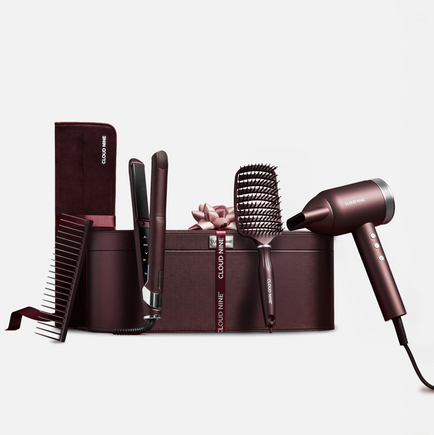 The Dark Burgundy Original Iron and Airshot Pro Styling Set