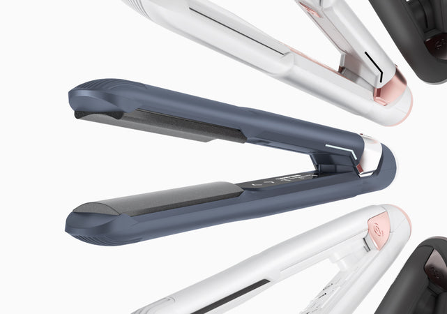 Partial fan of the 2-in-1 Contouring Iron Pro and The Wide Iron Pro.
