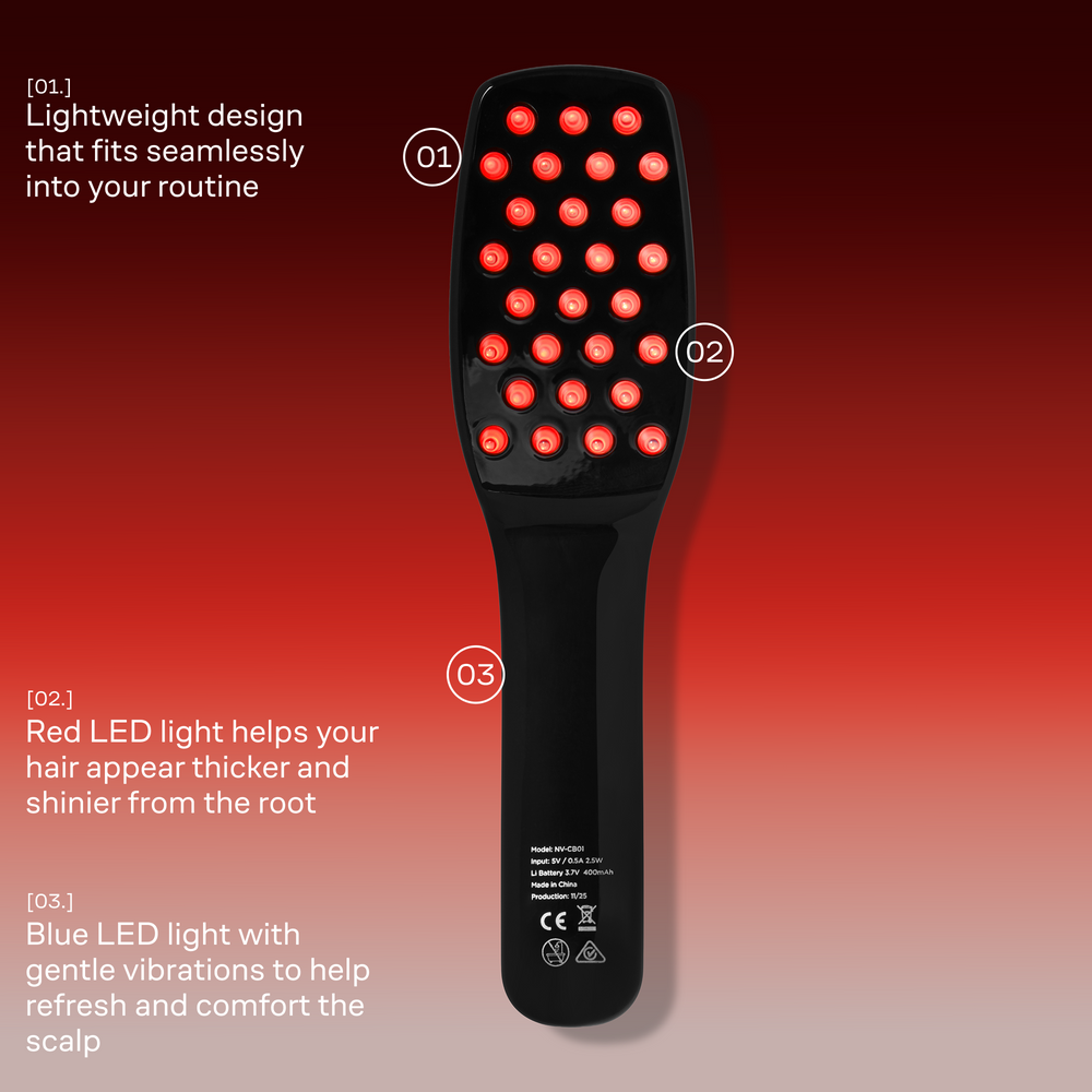 LED Hair Care Brush