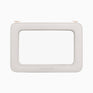 A zoomed out image of white CLOUD NINE Luxury Travel Bag on white background.