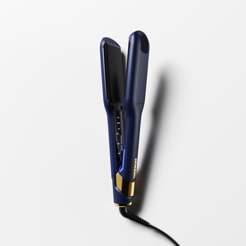 The Midnight Blue Wide Iron & Airshot Pro Styling Set