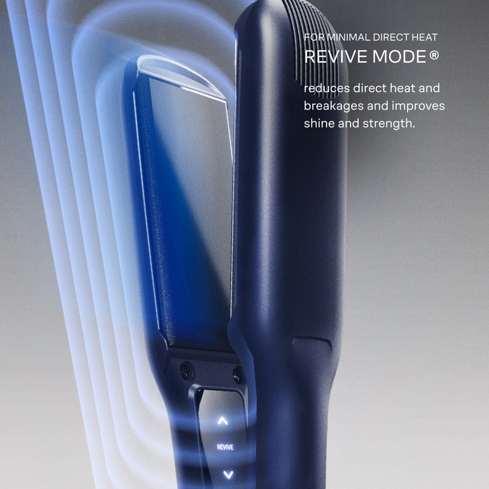 The Midnight Blue Wide Iron & Airshot Pro Styling Set