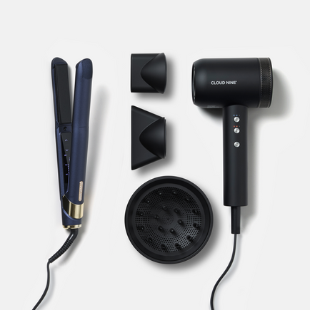 The Midnight Blue Original Iron & Airshot Pro Styling Set