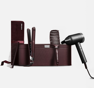 The Dark Burgundy Original Iron & The Airshot Pro Styling Set
