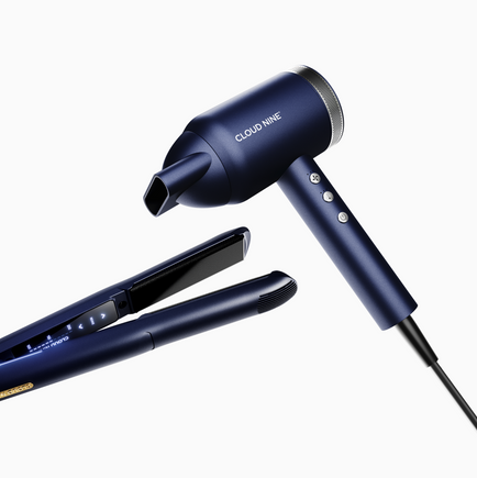 The Midnight Blue Original Iron & Airshot Pro Styling Set