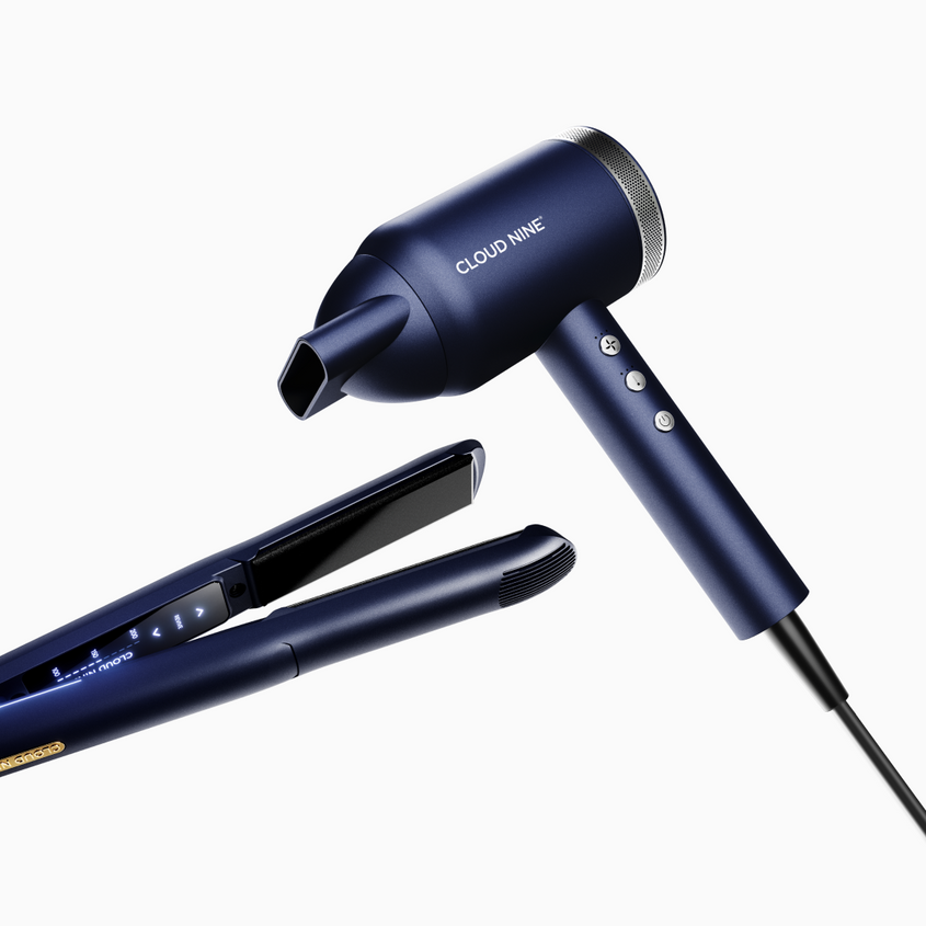 The Midnight Blue Original Iron & Airshot Pro Styling Set