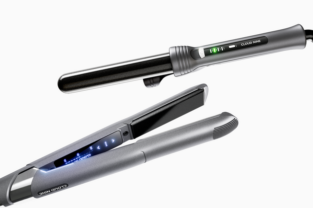 The Starlight Grey Original Iron & Curling Wand Styling Set