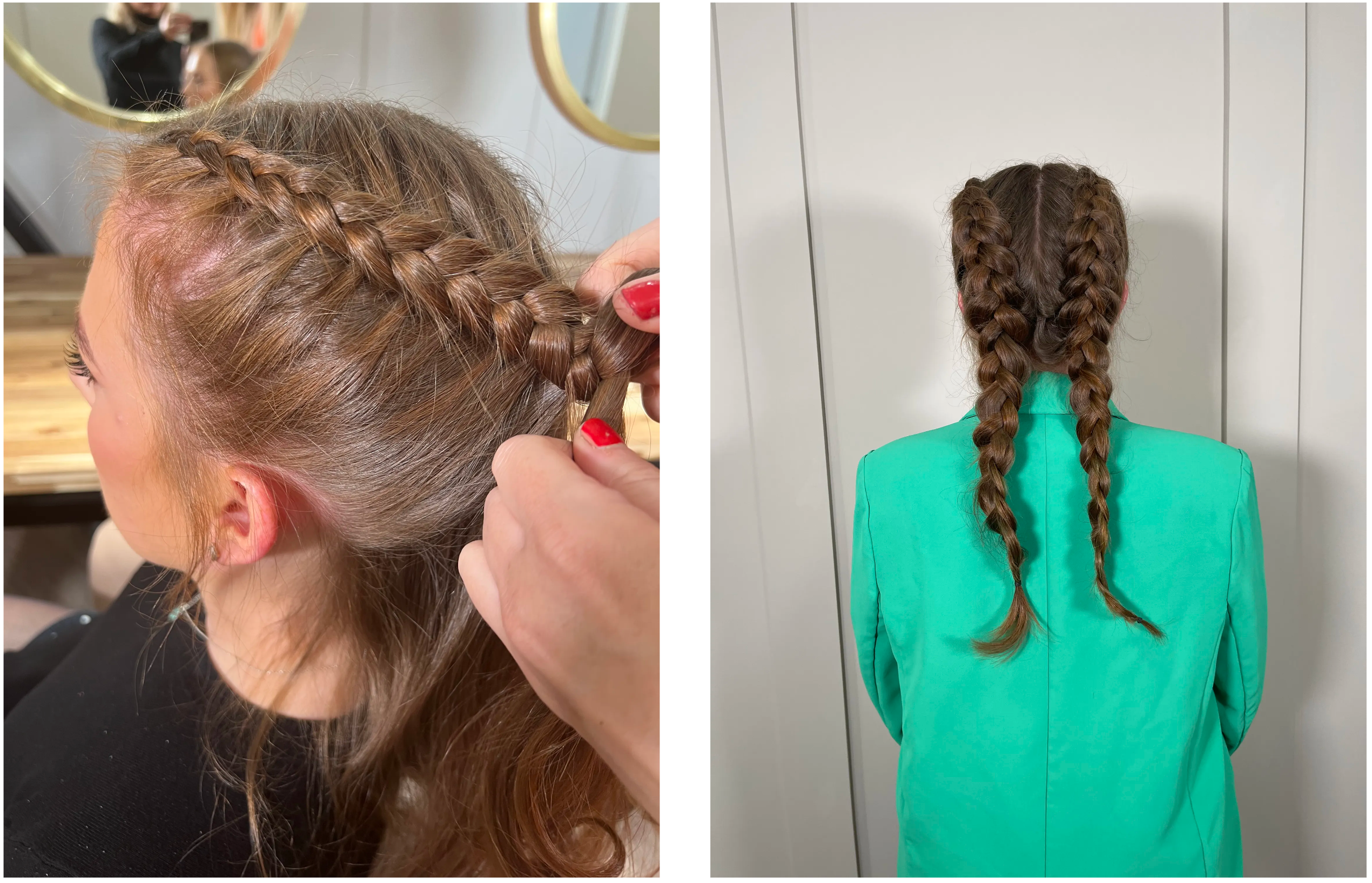 How to make braiding tool at home, homemade hair styling tools, french braid  for beginners