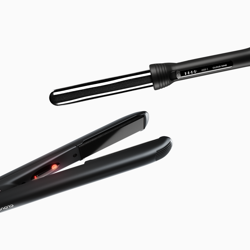 The Touch Iron & The Curling Wand Styling Set