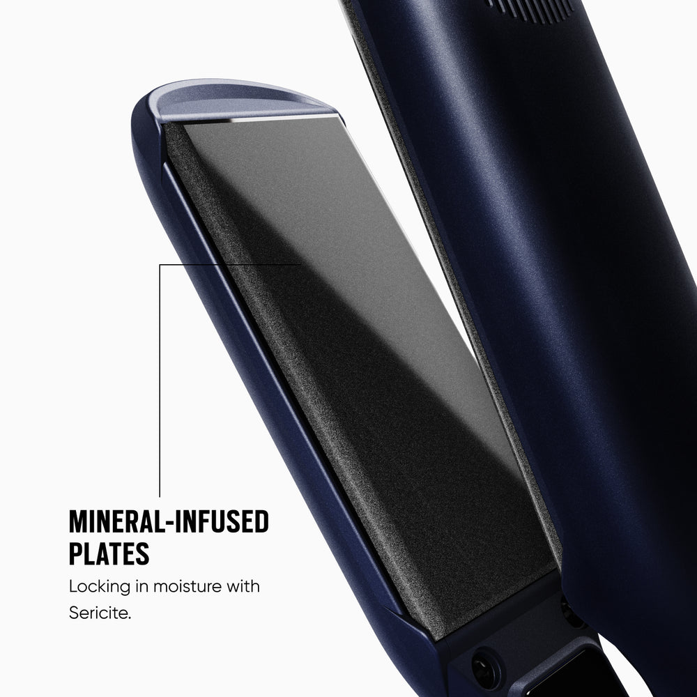The Midnight Blue Wide Iron & Airshot Pro Styling Set