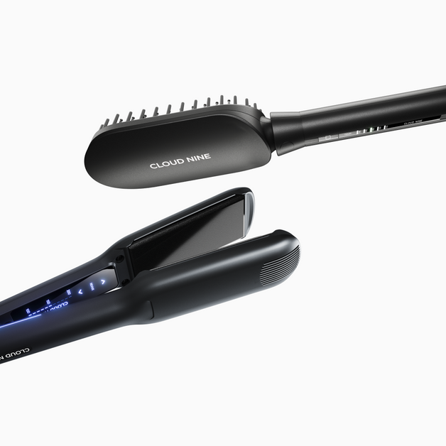 The Wide Iron and Original Hot Brush Styling Set