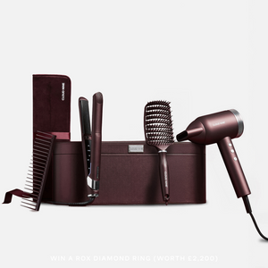 The Dark Burgundy Original Iron & The Airshot Pro Styling Set