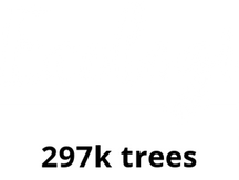 Ecologi brand logo with number of trees planted for CLOUD NINE underneath.