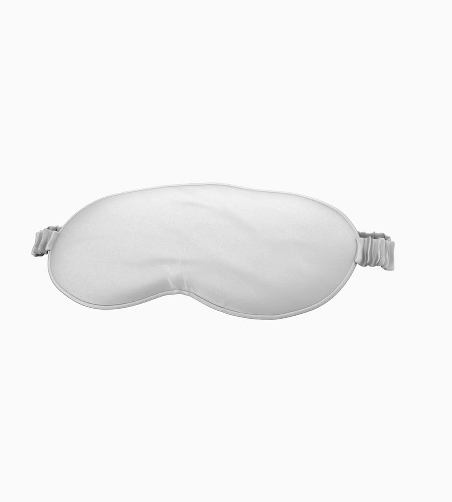 A platinum silk eye mask.