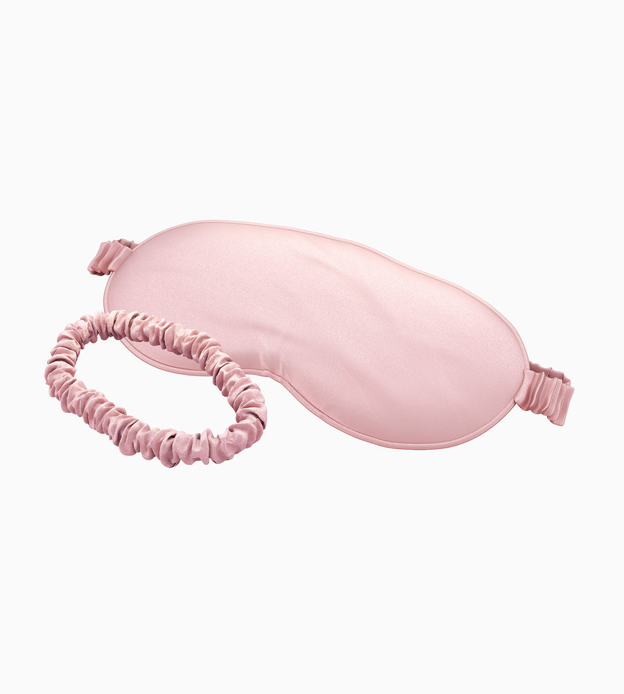 Silk Eye Mask + Scrunchie Set